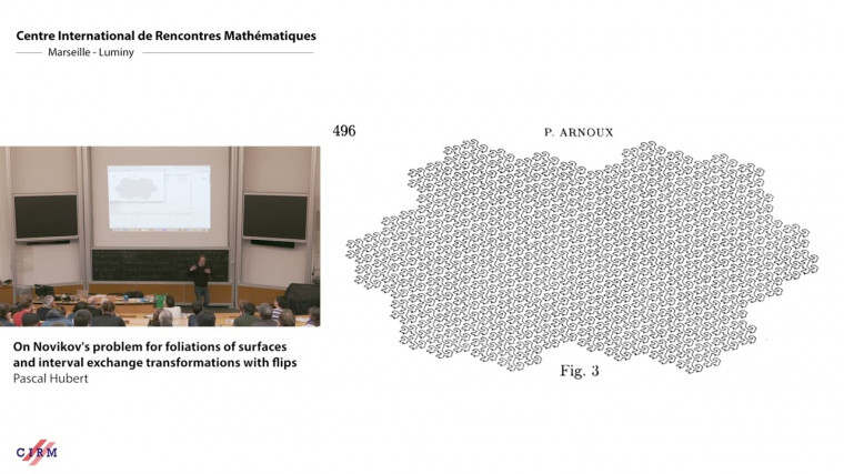 On Novikov's problem for foliations of surfaces and interval exchange transformations with flips