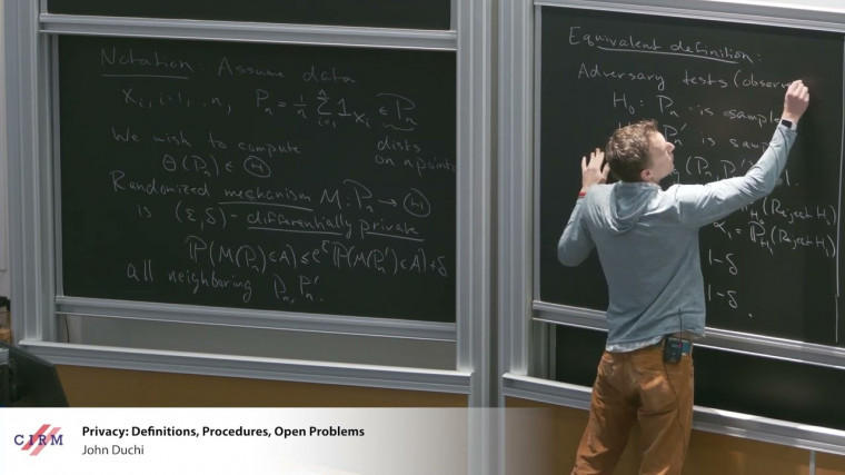 Privacy: definitions, procedures, open problems