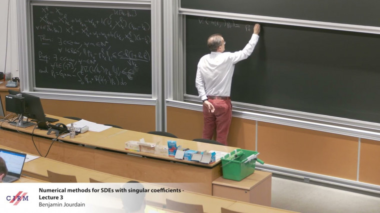 Numerical methods for SDEs with singular coefficients - Lecture 3