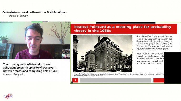 The crossing paths of Mandelbrot and Schützenberger: an episode of crossovers between maths and computing (1953-1963)