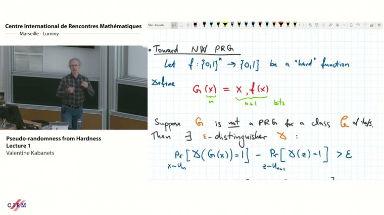 Derandomization, tutorial - part 1: Pseudo-randomness from hardness