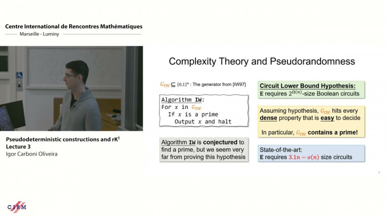 Tutorial 3: Pseudodeterministic constructions and $rK^{t}$