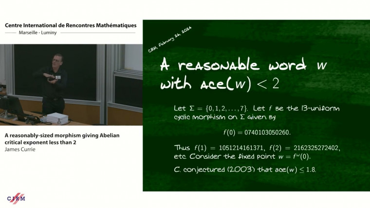 A reasonably-sized morphism giving Abelian critical exponent less than 2