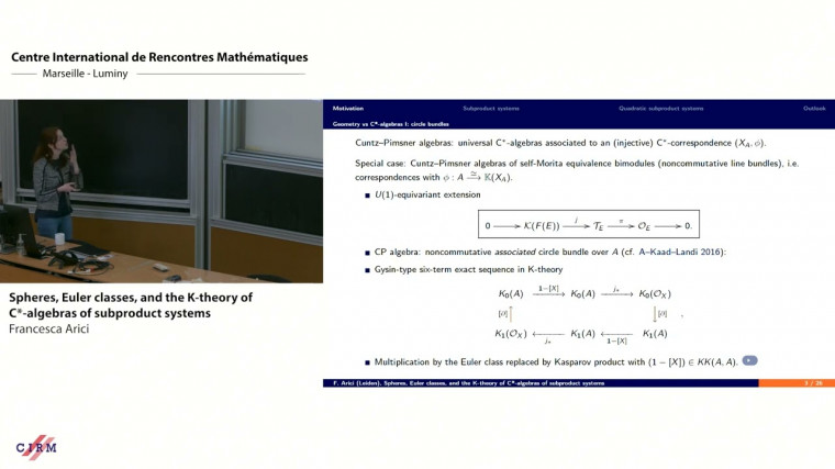 Spheres, Euler classes and the K-theory of C²-algebras of subproduct systems