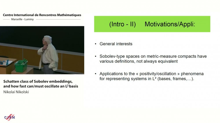 Schatten class of Sobolev embeddings, and how fast can/must oscillate an $L^2$ basis