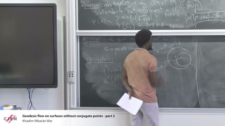 Geodesic flow on surfaces without conjugate points - part 2