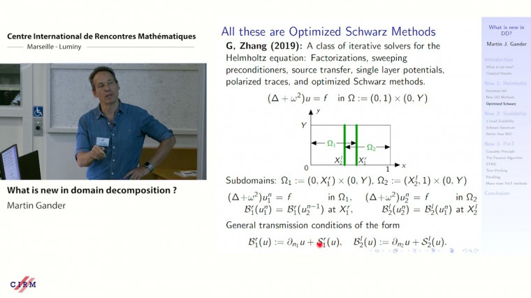 What is new in domain decomposition ?