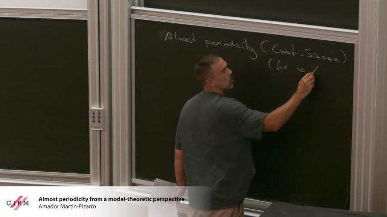Almost periodicity from a model-theoretic perspective