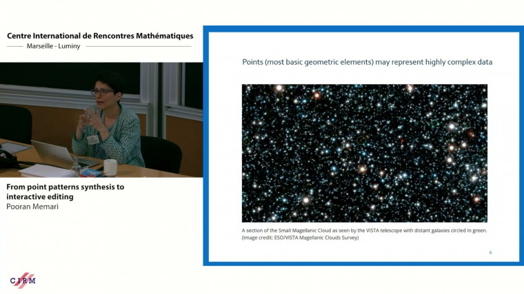 From point patterns synthesis to interactive editing
