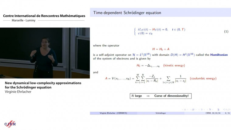 New dynamical low-complexity approximations for the Schrödinger equation