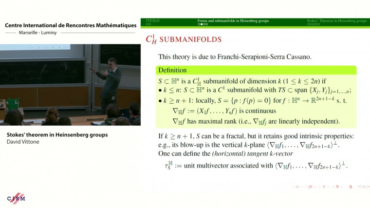 Stokes' theorem in Heisenberg groups