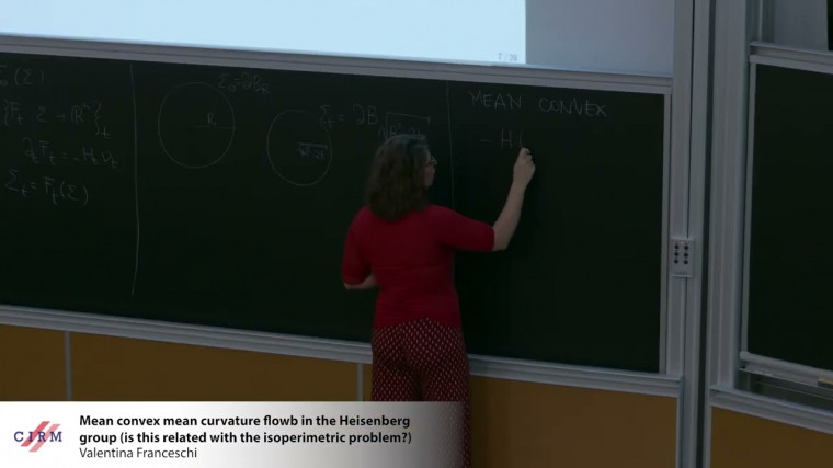 Mean convex mean curvature flow in the Heisenberg group (is this related with the isoperimetric problem?)