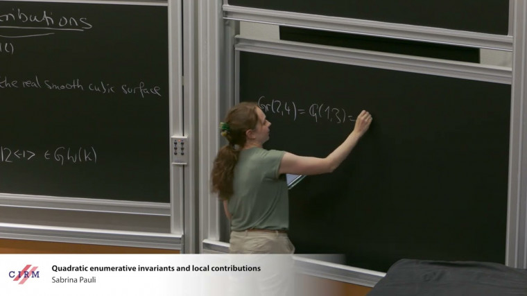 Quadratic enumerative invariants and local contributions