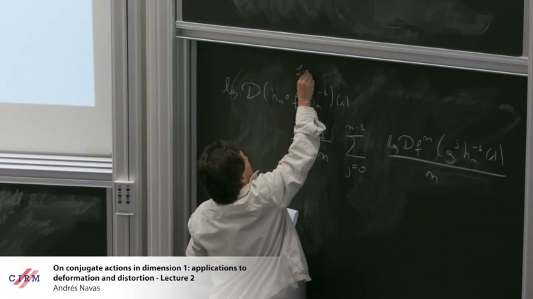 On conjugate actions in dimension 1: applications to deformation and distortion - Lecture 2