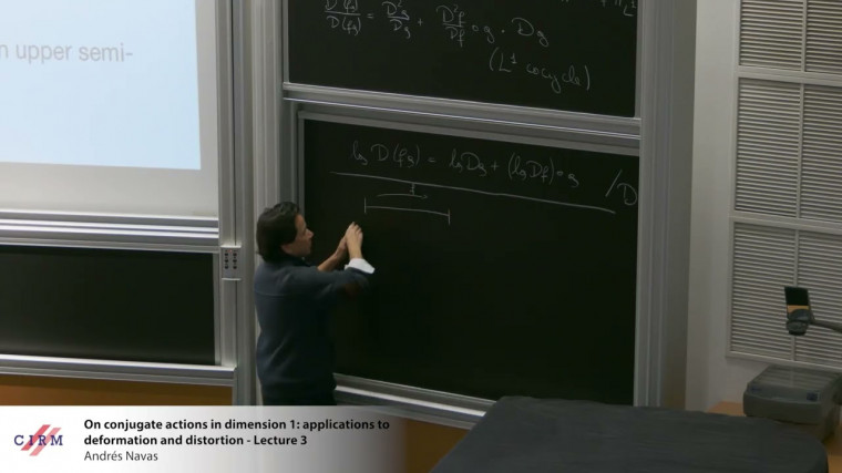 On conjugate actions in dimension 1: applications to deformation and distortion - Lecture 3