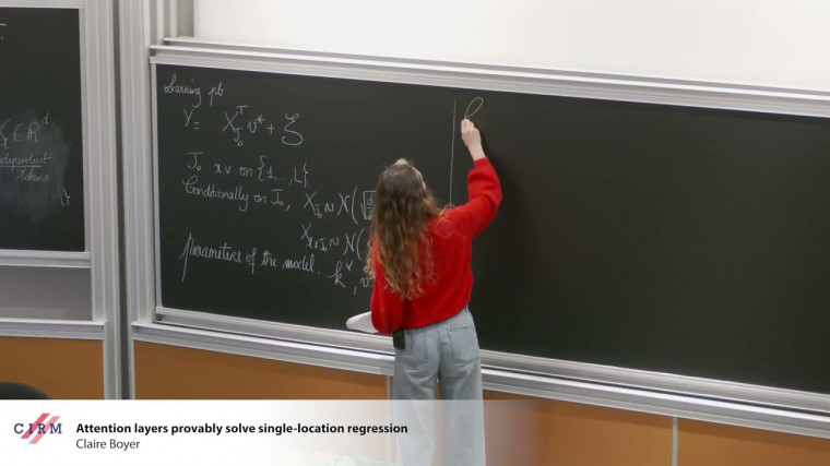 Attention layers provably solve single-location regression