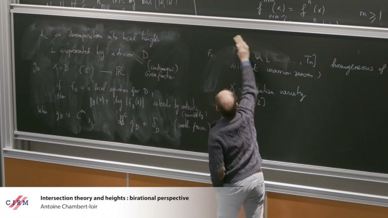 Intersection theory and heights : birational perspective