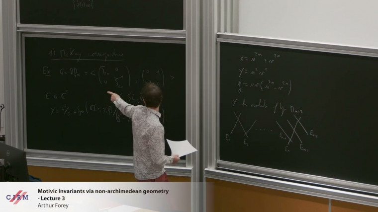 Motivic invariants via non-archimedean geometry - Lecture 3