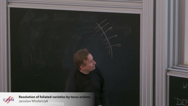 Resolution of foliated varieties by torus actions