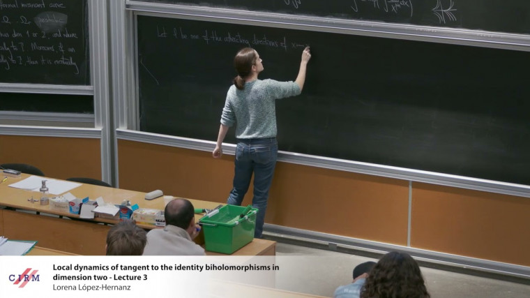 Local dynamics of tangent to the identity biholomorphisms in dimension two lecture 3