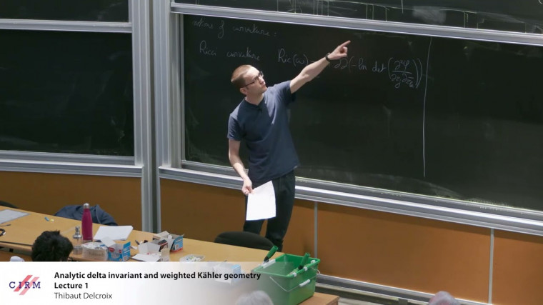 Analytic delta invariant and weighted Kähler geometry Lecture 1