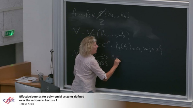Effective bounds for polynomial systems defined over the rationals - lecture 1