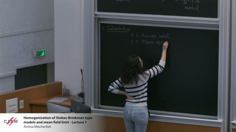 Homogenization of Stokes-Brinkman type models and mean field limit - lecture 1