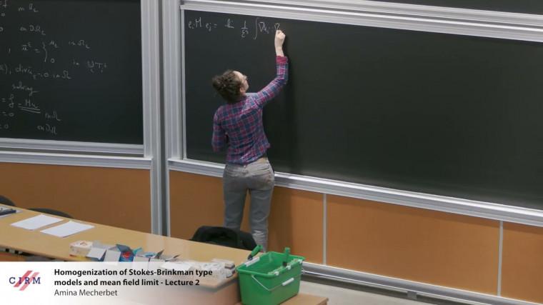 Homogenization of Stokes-Brinkman type models and mean field limit - lecture 2