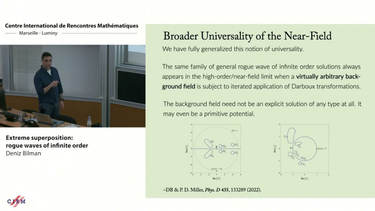 Extreme superposition: rogue waves of infinite order