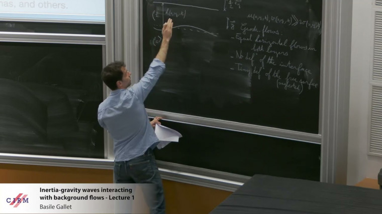 Inertia-gravity waves interacting with background flows - lecture 1
