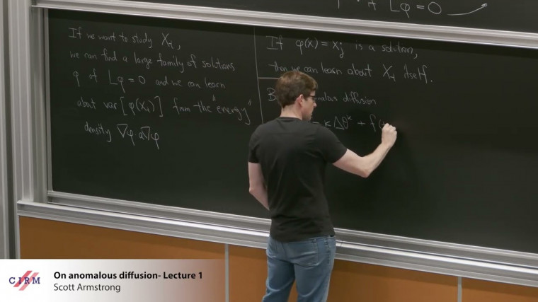 On anomalous diffusion - lecture 1