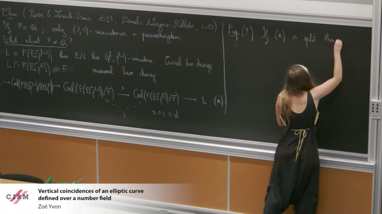 Vertical coincidences of an elliptic curve defined over a number field