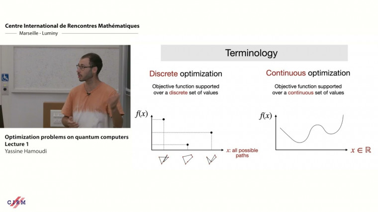 Optimization problem on quantum computers - lecture 1