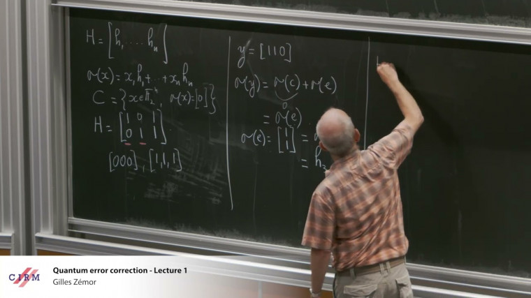 Quantum error correction - lecture 1