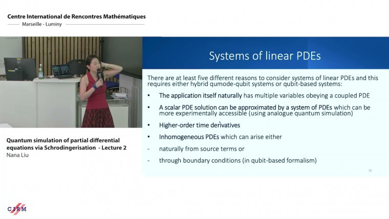 Quantum simulation of partial differential equations via schrodingerisation - lecture 2