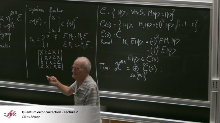 Quantum error correction - lecture 2