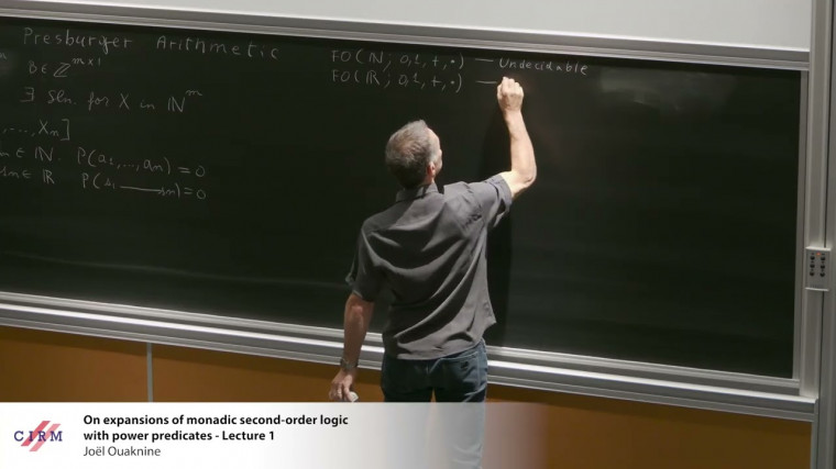 On expansions of monadic second-order logic with power predicates - Lecture 1