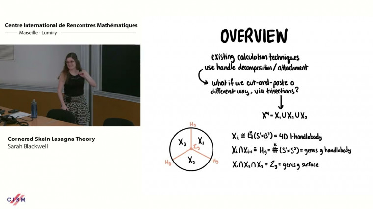 Cornered skein lasagna theory