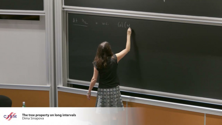 The tree property on long intervals