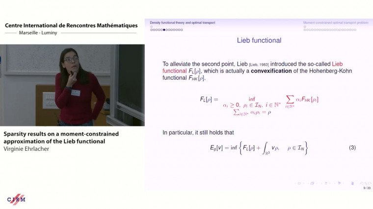 Sparsity results on moment-constrained approximation of the Lieb functional