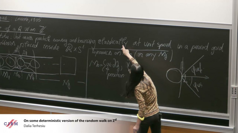 On some deterministic version of the random walk on $\mathbb{Z}^d$