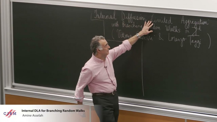 Internal DLA for branching random walks