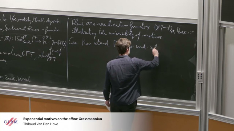Exponential motives on the affine Grassmannian