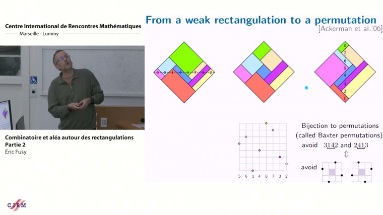 Combinatoire et aléa autour des rectangulations - lecture 2