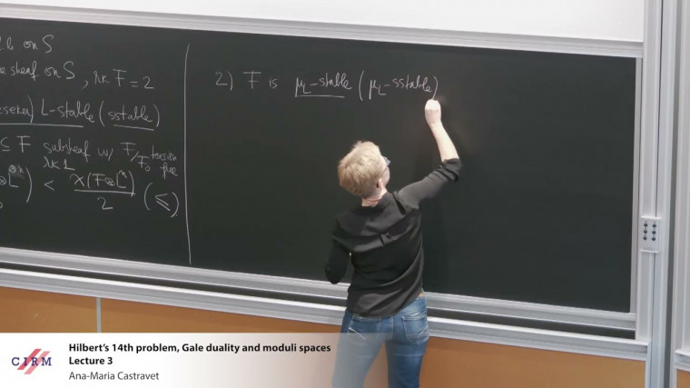 Hilbert's 14th problem, Gale duality and moduli spaces - lecture 3