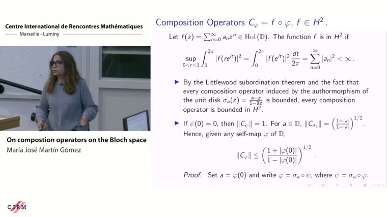 On composition operators on the bloch space
