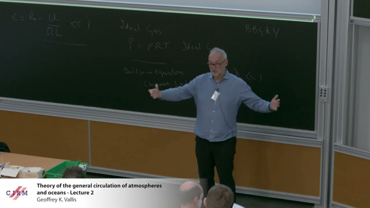 Theory of the general circulation of atmospheres and oceans - lecture 2