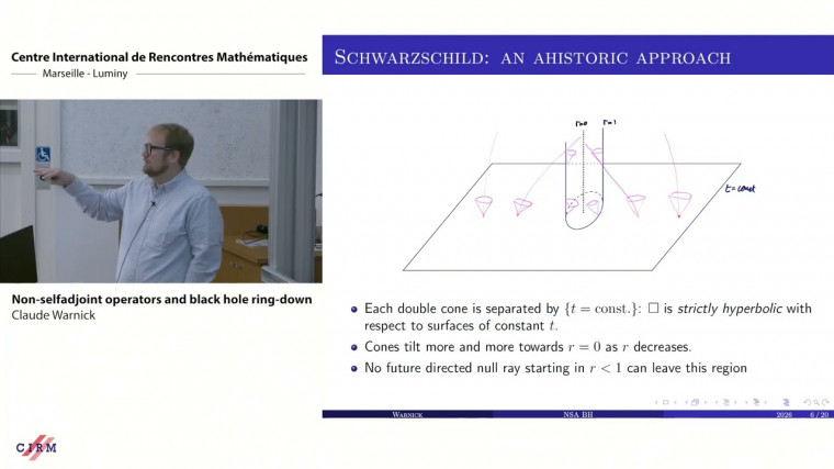 Non-self-adjoint operators and black hole ring-down
