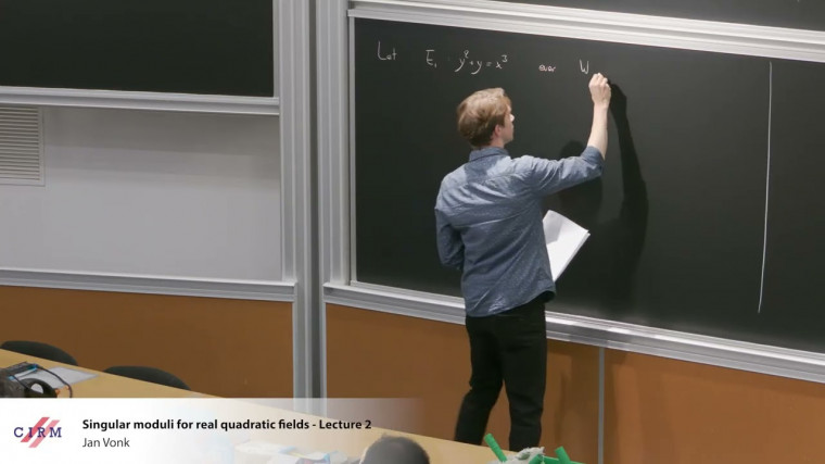 Singular moduli for real quadratic fields - Lecture 2
