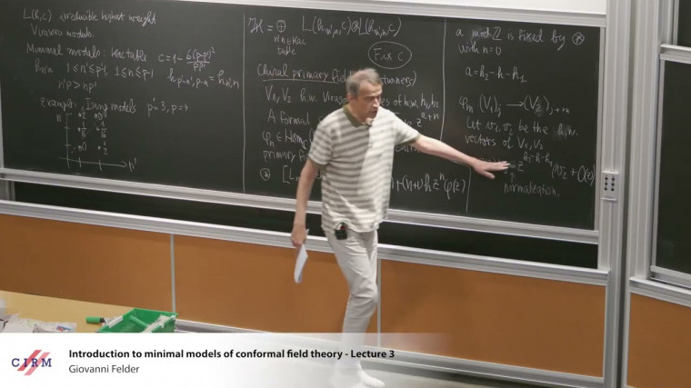 Introduction to minimal models of conformal field theory - Lecture 3